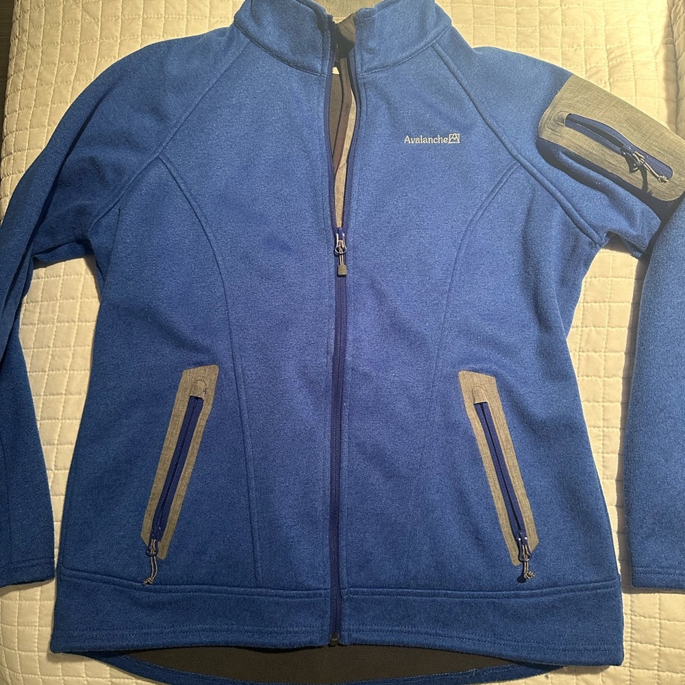 Avalanche Blue Full-Zip Jacket